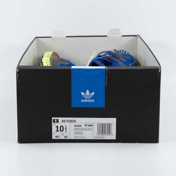 Adidas Original Men\'s 4D Fusio \'Bold Blue/Light Flash Yellow\' H04509 size 10.5 main image 5